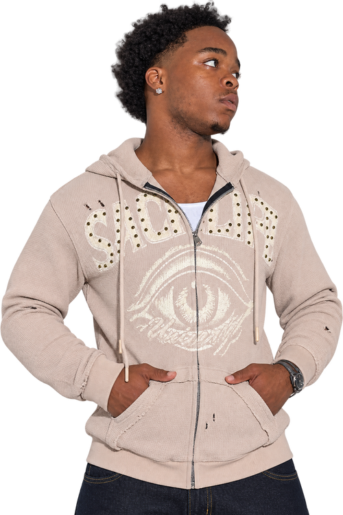 “Cold World” Zip-Up