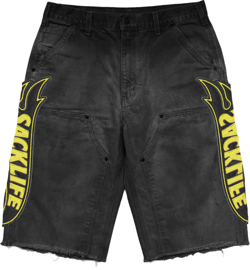 Black Hot Wheel Shorts
