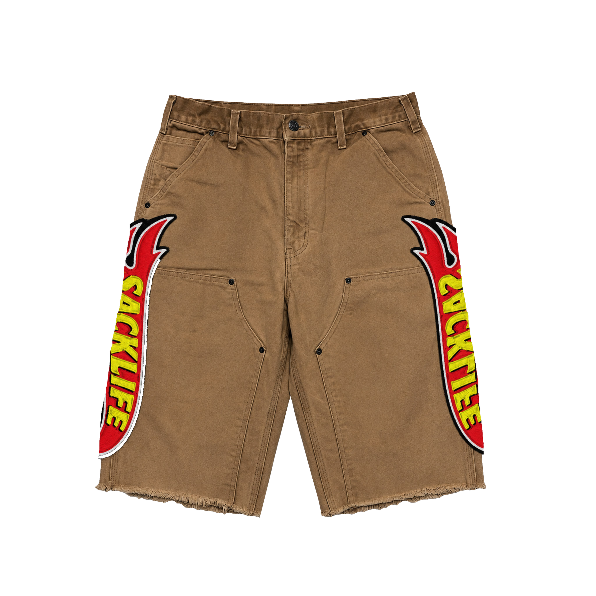 Khaki Hot Wheel Shorts