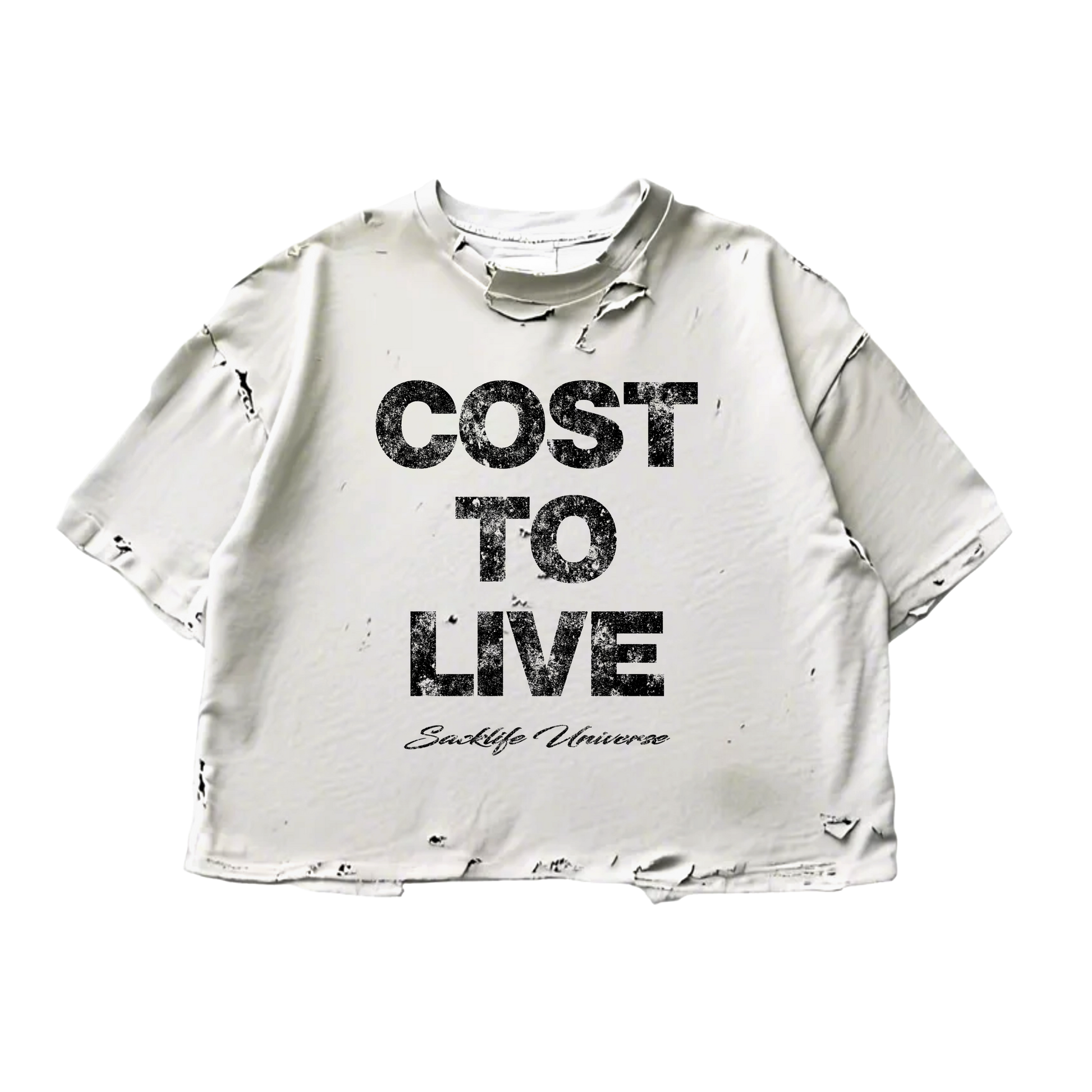 "Cost To Live" Tee