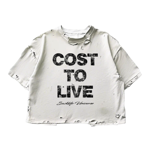 "Cost To Live" Tee
